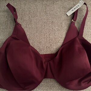 NWT Soma Vanishing Unlined Perfect Coverage Bra with Adjustable Straps 40DDD